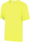 Am image of a Custom ATC Eurospun Ring Spun Youth Tee in Extreme Yellow!