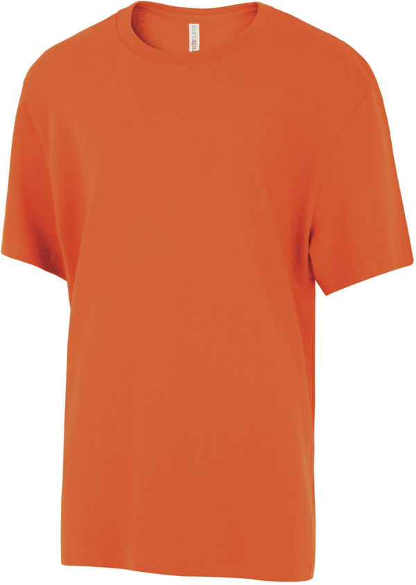 Am image of a Custom ATC Eurospun Ring Spun Youth Tee in Orange!