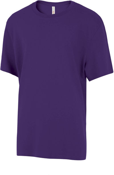 Am image of a Custom ATC Eurospun Ring Spun Youth Tee in Purple!