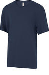 Am image of a Custom ATC Eurospun Ring Spun Youth Tee in True Navy!