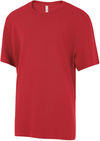 Am image of a Custom ATC Eurospun Ring Spun Youth Tee in True Red!