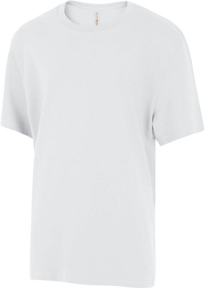 Am image of a Custom ATC Eurospun Ring Spun Youth Tee in White!