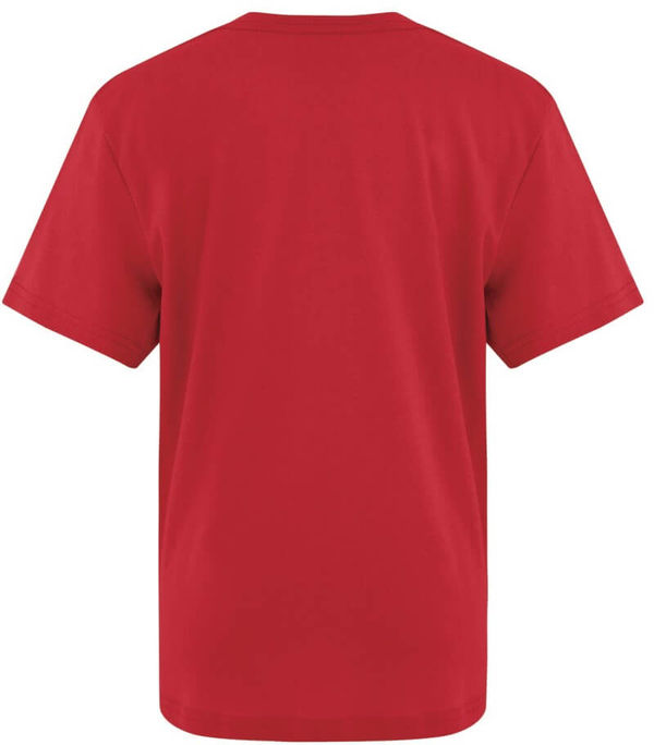 Am image of a Custom ATC Eurospun Ring Spun Youth Tee in True Red!