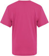 Am image of a Custom ATC Eurospun Ring Spun Youth Tee in Wild Raspberry!