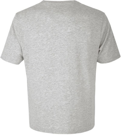 Am image of a Custom ATC Eurospun Ring Spun V Neck Tee in Athletic Grey!