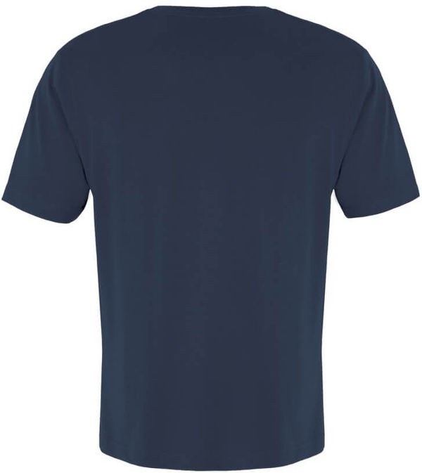 Am image of a Custom ATC Eurospun Ring Spun V Neck Tee in True Navy!
