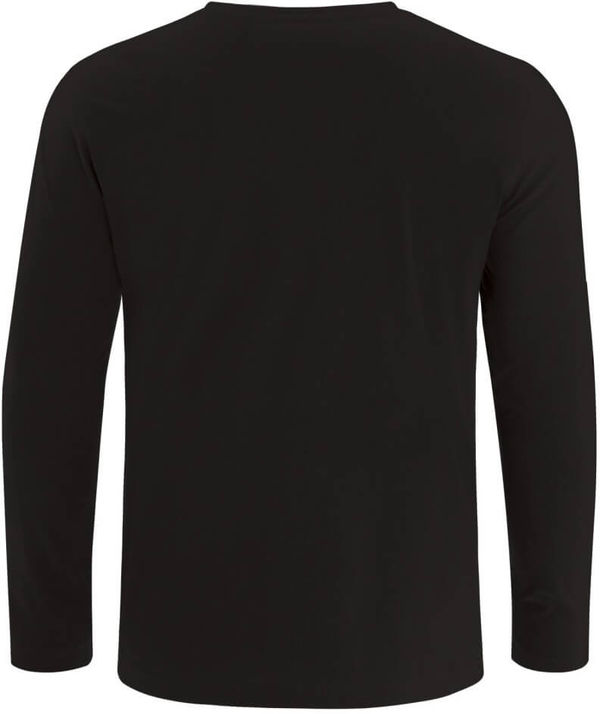 Am image of a Custom ATC Eurospun Ring spun Long Sleeve Tee in Black!