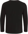Am image of a Custom ATC Eurospun Ring spun Long Sleeve Tee in Black!