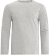 Am image of a Custom ATC Eurospun Ring spun Long Sleeve Tee in Athletic Grey!