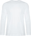 Am image of a Custom ATC Eurospun Ring spun Long Sleeve Tee in White!