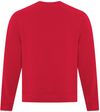 Am image of a Custom ATC Everyday Fleece Crewneck Sweatshirt in Red!