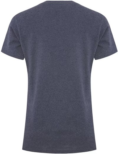 Am image of a Custom ATC Everyday Side Seam Ladies Tee in Heather Navy!