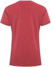 Am image of a Custom ATC Everyday Side Seam Ladies Tee in Heather Red!