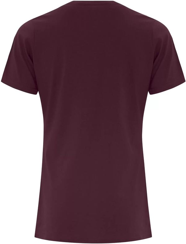 Am image of a Custom ATC Everyday Side Seam Ladies Tee in Maroon!