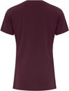 Am image of a Custom ATC Everyday Side Seam Ladies Tee in Maroon!