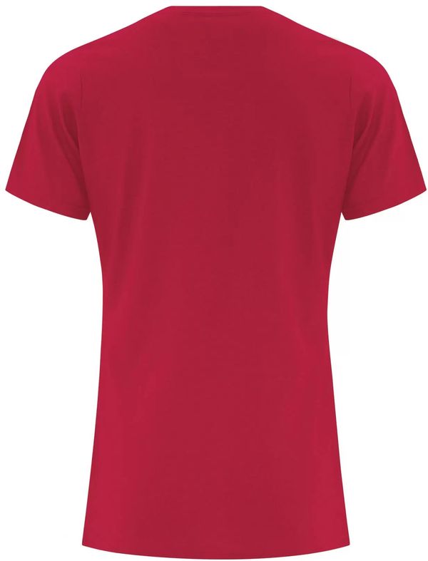Am image of a Custom ATC Everyday Side Seam Ladies Tee in Red!