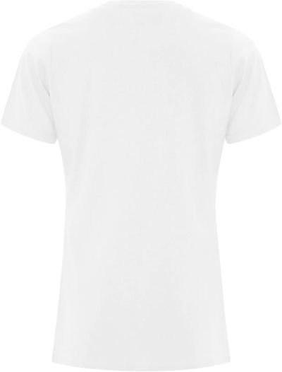 Am image of a Custom ATC Everyday Side Seam Ladies Tee in White!
