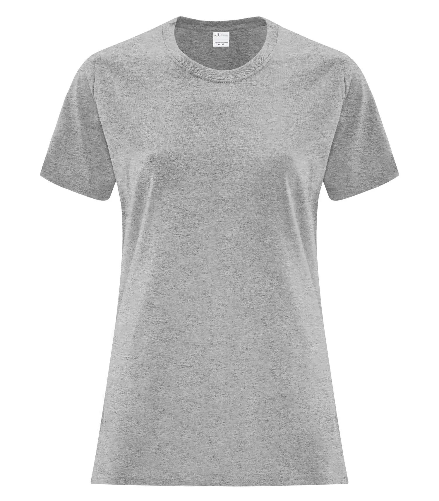 ATC Everyday Side Seam Ladies Tee in Athletic Heather