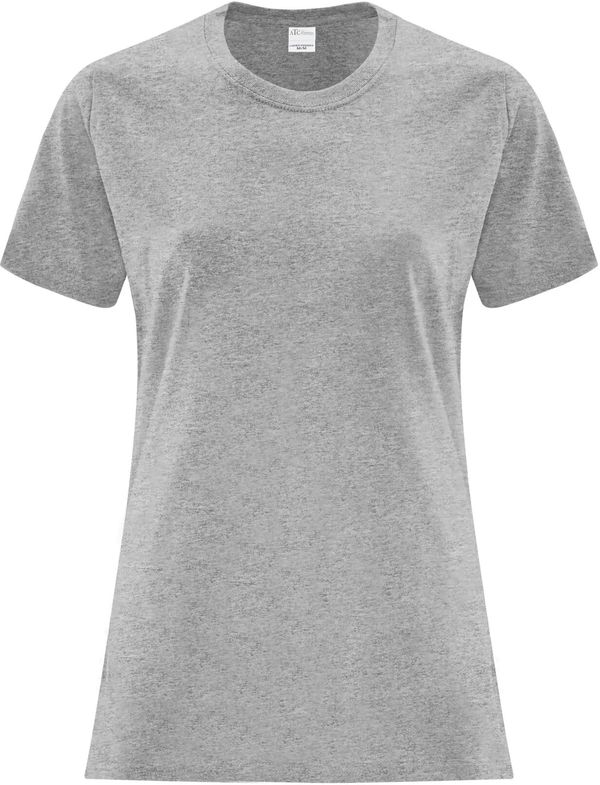 Am image of a Custom ATC Everyday Side Seam Ladies Tee in Athletic Heather!