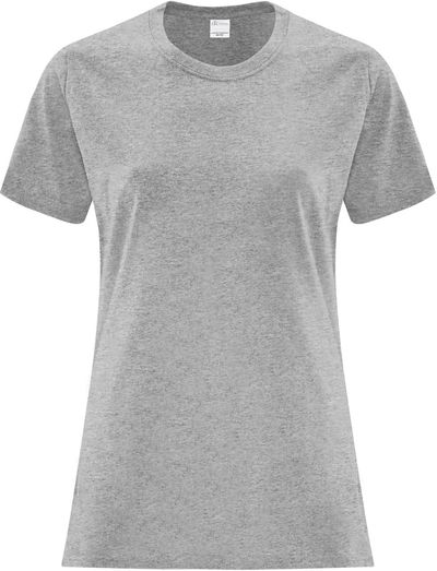 Am image of a Custom ATC Everyday Side Seam Ladies Tee in Athletic Heather!