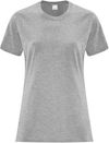 Am image of a Custom ATC Everyday Side Seam Ladies Tee in Athletic Heather!