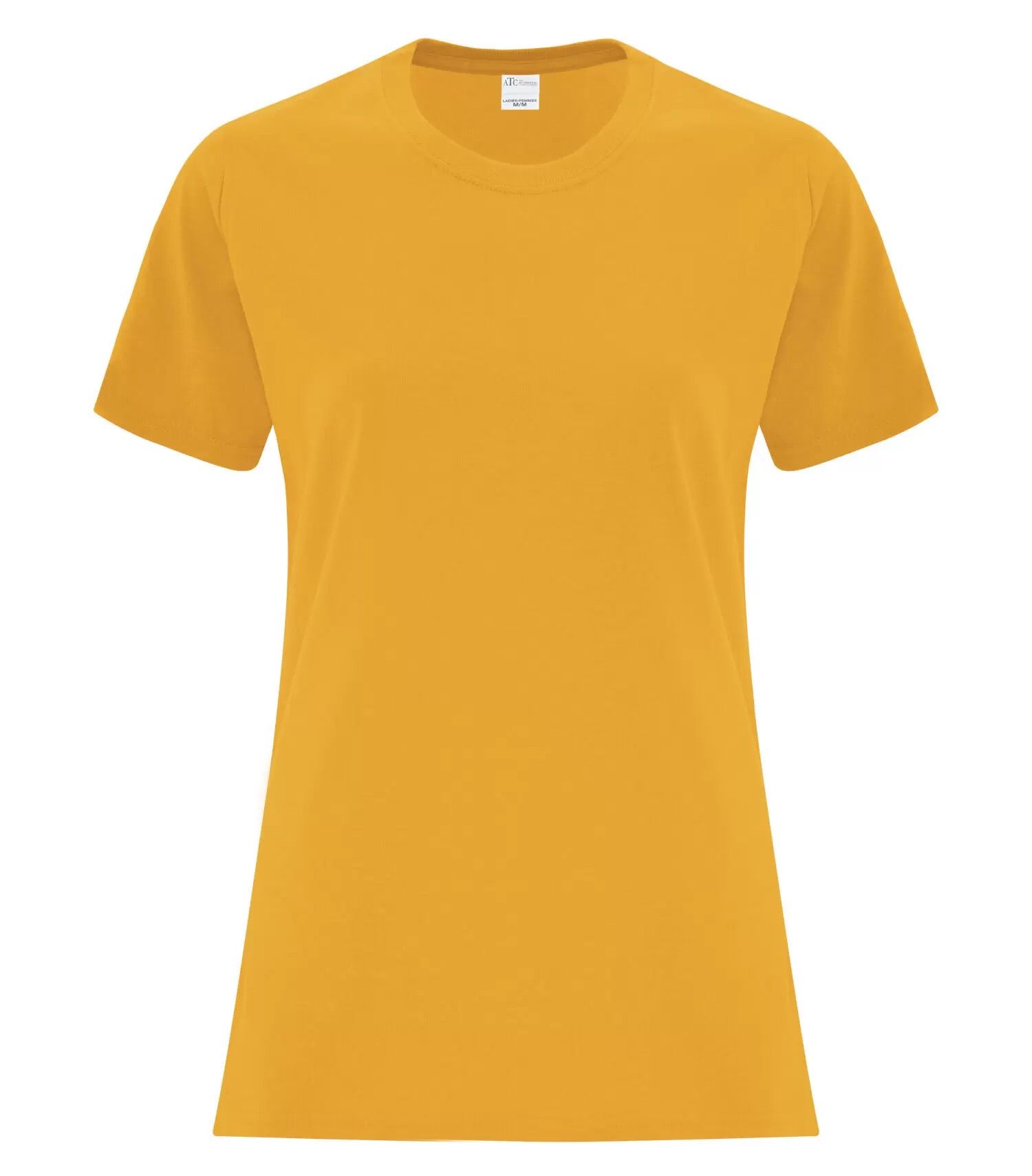 ATC Everyday Side Seam Ladies Tee in Gold