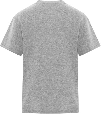 Am image of a Custom ATC Everyday Blend Side Seam Youth Tee in Athletic Heather!
