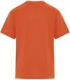 Am image of a Custom ATC Everyday Blend Side Seam Youth Tee in Orange!