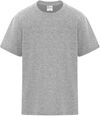 Am image of a Custom ATC Everyday Blend Side Seam Youth Tee in Athletic Heather!