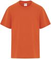 Am image of a Custom ATC Everyday Blend Side Seam Youth Tee in Orange!