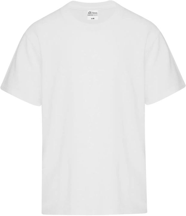 Am image of a Custom ATC Everyday Blend Side Seam Youth Tee in White!