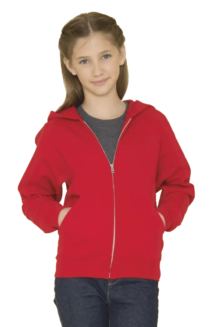 ATC Everyday Youth Fleece Full Zip Hooded Sweatshirt