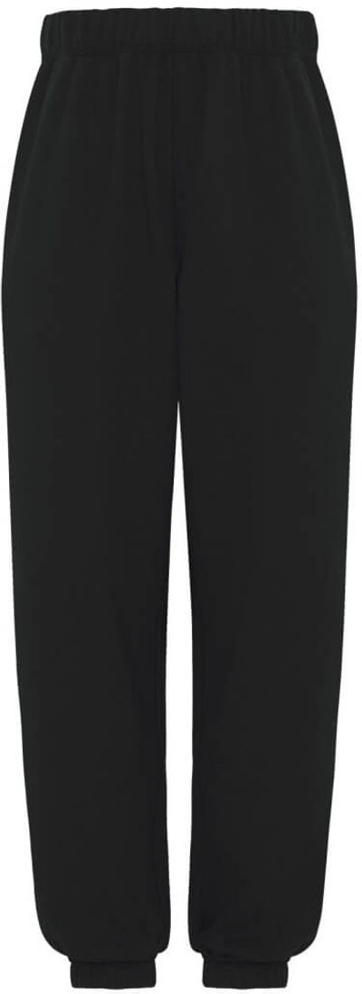 Am image of a Custom ATC Everyday Fleece Youth Sweatpants in Black!