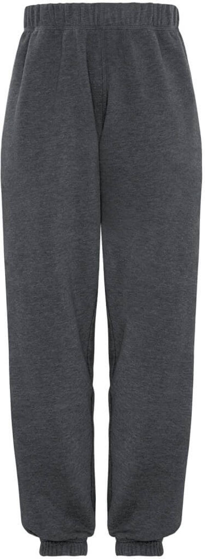 Am image of a Custom ATC Everyday Fleece Youth Sweatpants in Dark Heather Grey!