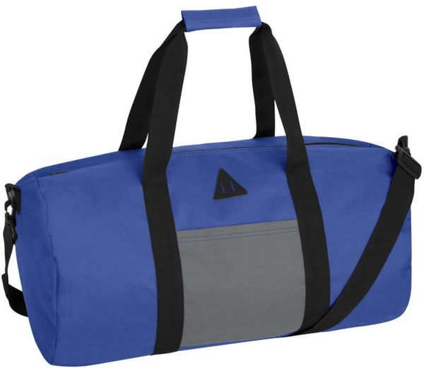 Am image of a Custom ATC Retro Barrel Duffel in Royal!