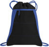 Am image of a Custom ATC VarCITY Sack pack in Black/True Royal!