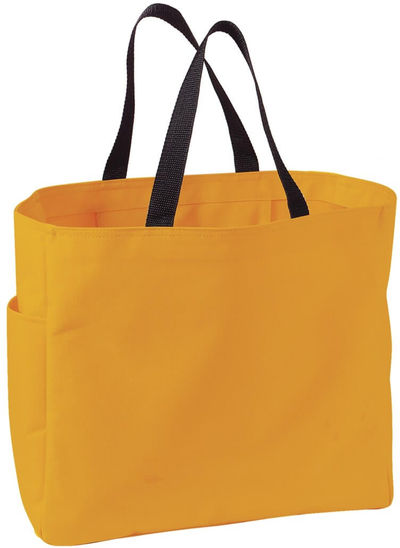 Am image of a Custom ATC Essential Tote in Athletic Gold!