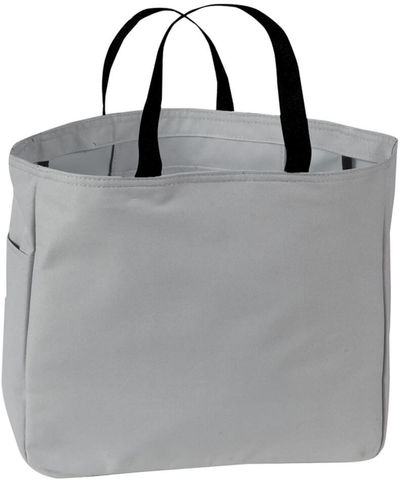 Am image of a Custom ATC Essential Tote in Chrome!