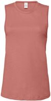 Am image of a Custom Bella and Canvas Ladies Jersey Muscle Tank in Mauve!