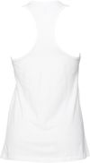 Am image of a Custom Bella and Canvas Ladies Jersey Racerback Tank in White!