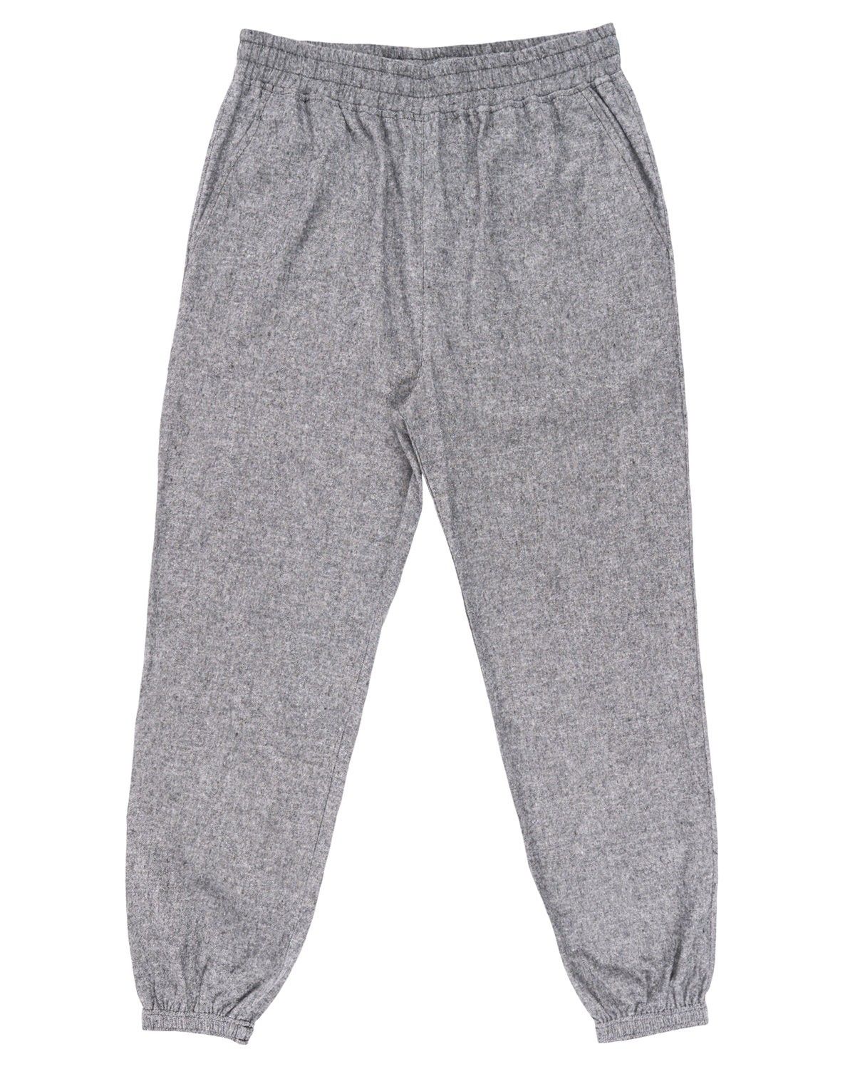 Burnside Unisex Flannel Jogger in HEATHER GREY