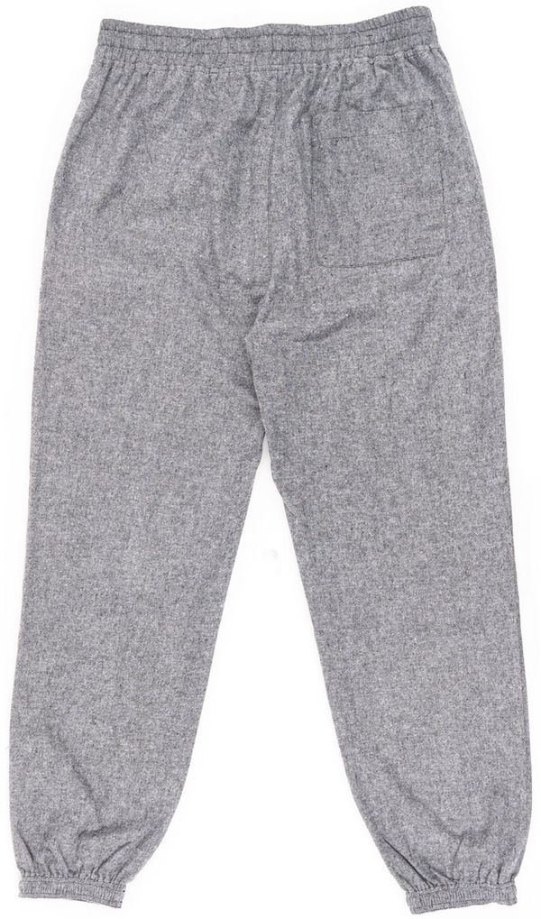 Am image of a Custom Burnside Unisex Flannel Jogger in HEATHER GREY!