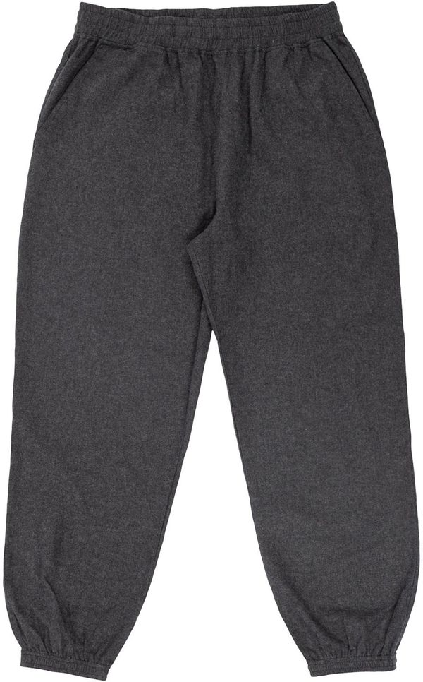 Am image of a Custom Burnside Unisex Flannel Jogger in HEATHER CHARCOAL!