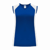 Am image of a Custom Athletic Knit Ladies Volleyball Jerseys in Royal/White - 206!