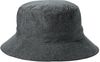 Am image of a Custom Big Accessories Crusher Bucket Hat in BLACK DENIM!