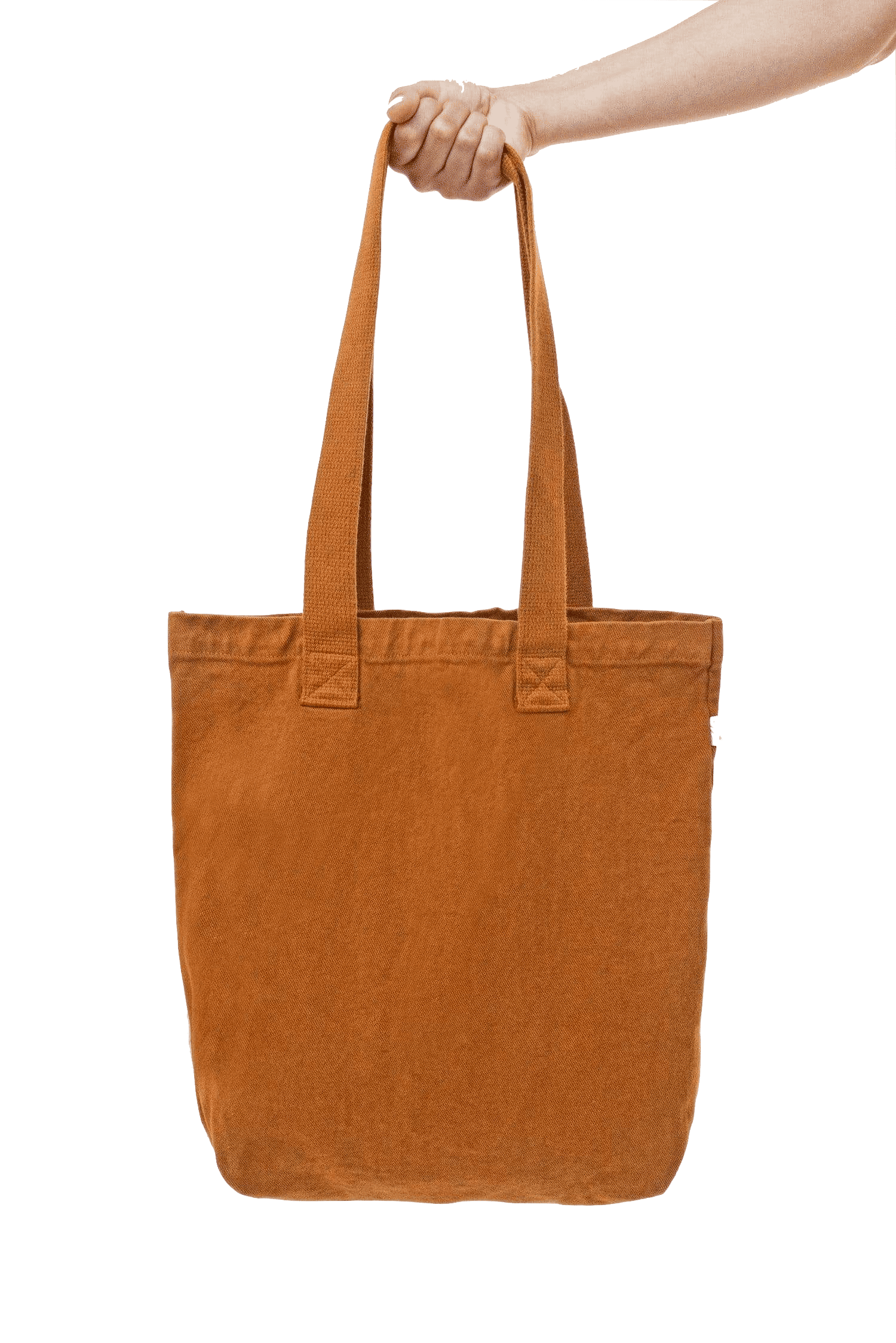 LA Apparel Bull Denim Tote Bag 13oz in Ginger