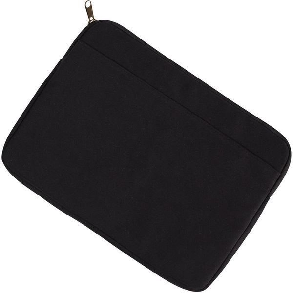 Am image of a Custom BAGedge 10 oz Canvas Laptop Sleeve in Black!