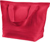 Am image of a Custom BAGedge Bottle Tote in Red!