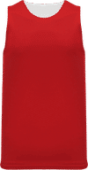 Am image of a Custom Athletic Knit League Reversible Basketball Jerseys in Red/White!