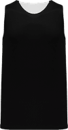 Am image of a Custom Athletic Knit League Reversible Basketball Jerseys in Black/White!